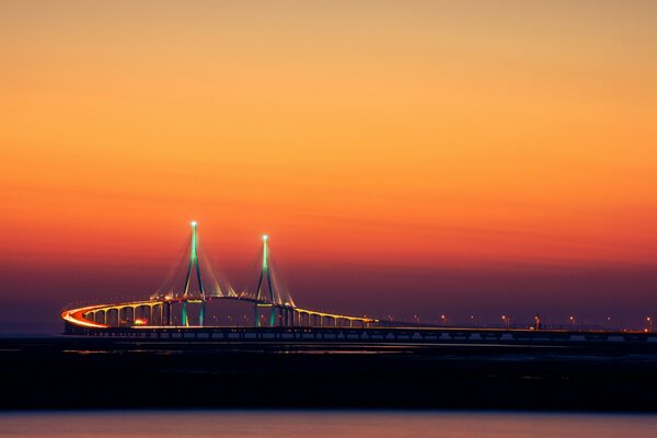 Bridge Lights in Korea