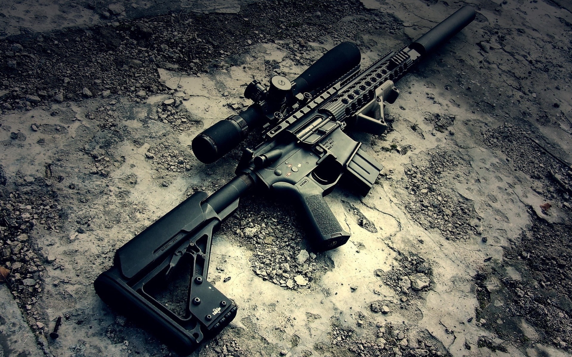 rifle fortaleza voladora airsoft gris militar