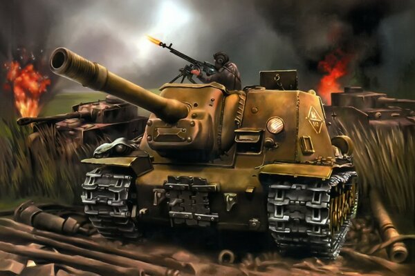 Фото мощного советского танка