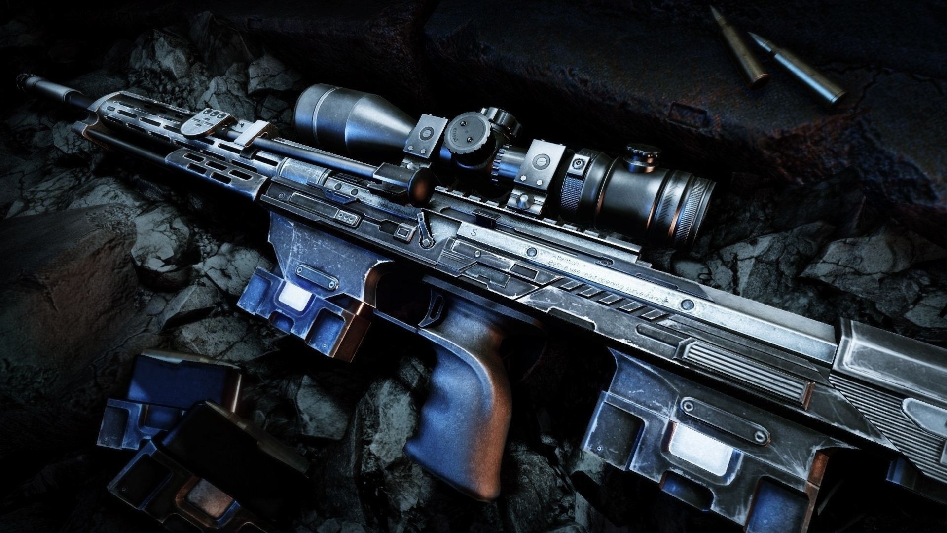 weapon dsr-50 sniper rifle