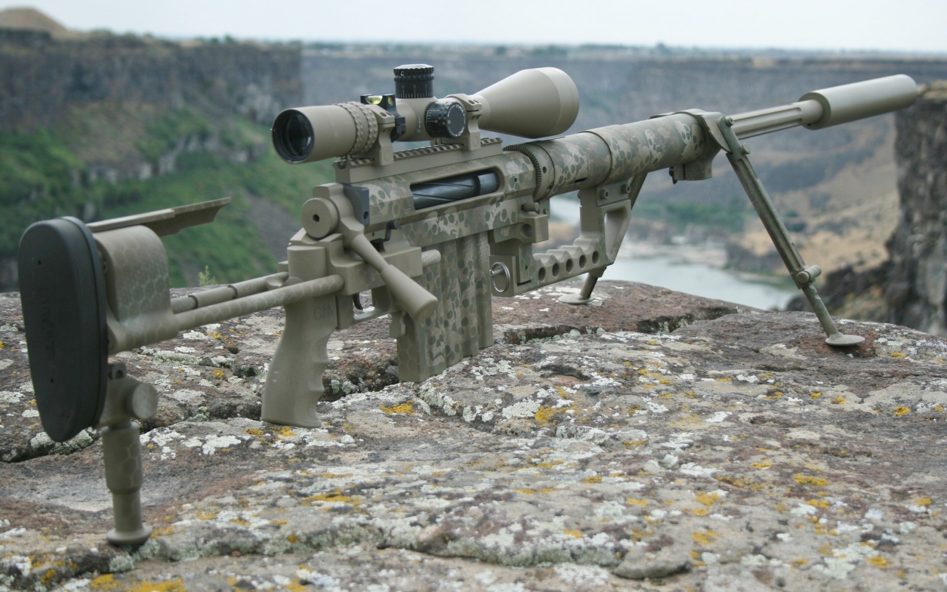 large-caliber sniper rifle