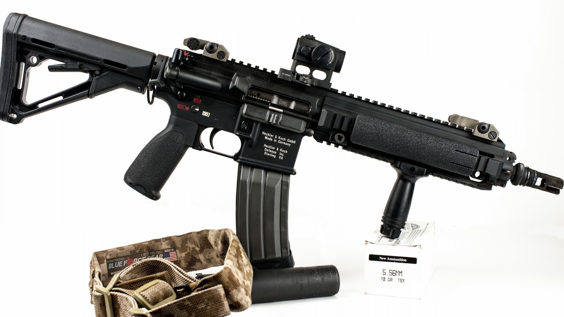 armes hk416 mitrailleuse