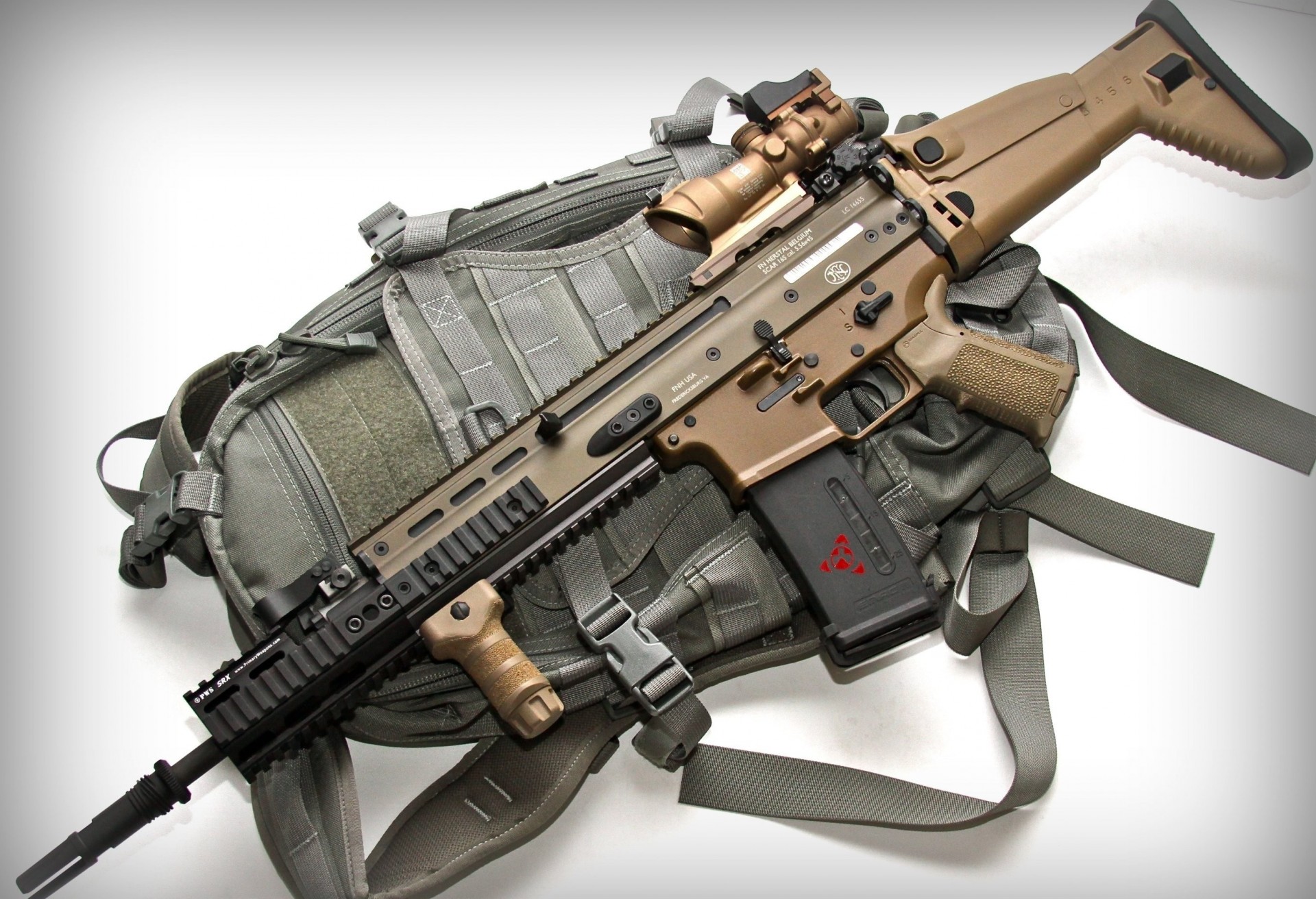 armi fn scar 16s ottica