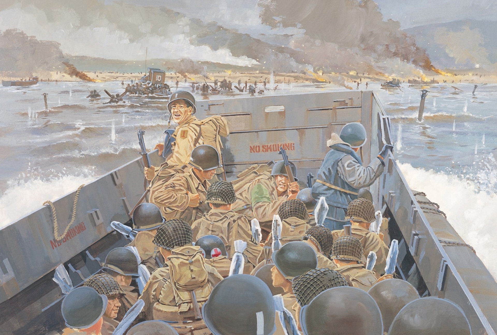 art soldiers 1944 artysta plażowy pułk ww2 d-day omaha piechota czerwca inwazja sił alianckich przez kanał la manche służył jako otwarcie drugiego frontu na lądowanie