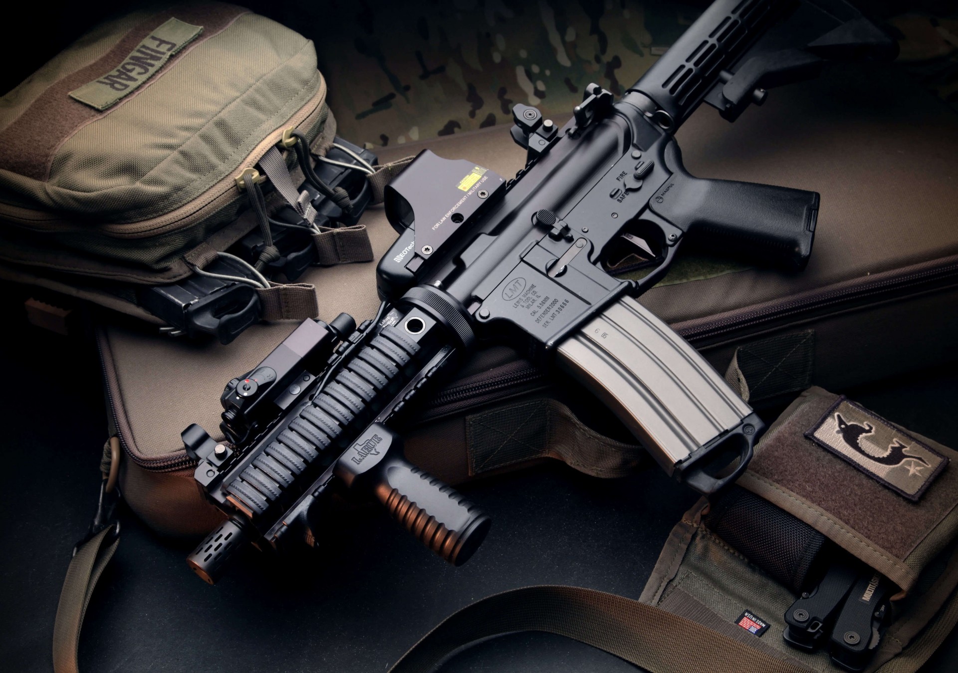 m4 arme poche collimateur magpul mitrailleuse