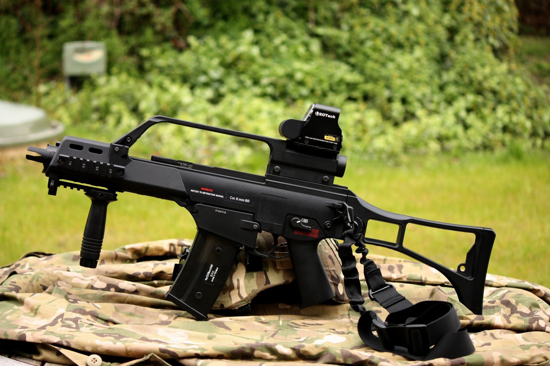 rifle asalto hk g36c ametralladora