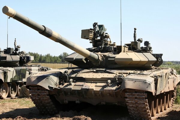 Kampfpanzer Russlands T-90