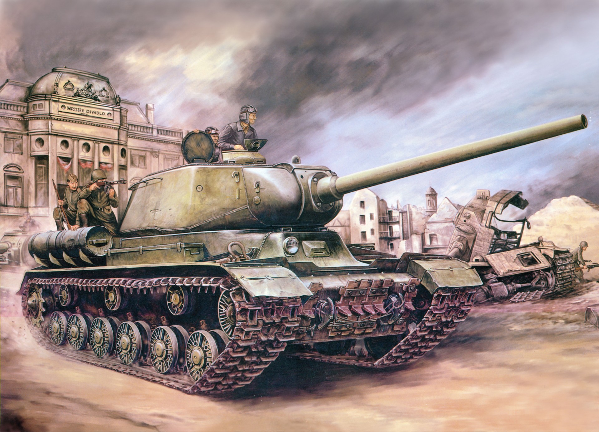 arte guerra is-1 dibujo