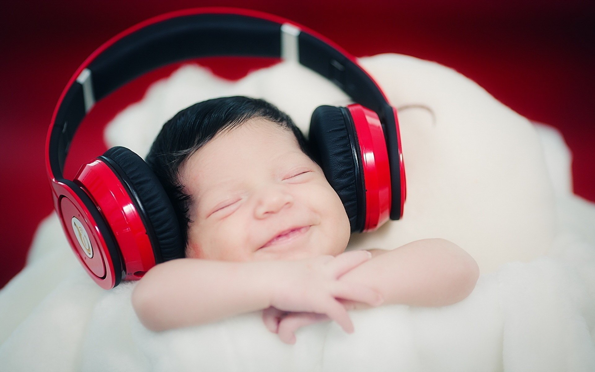 baby headphones mood