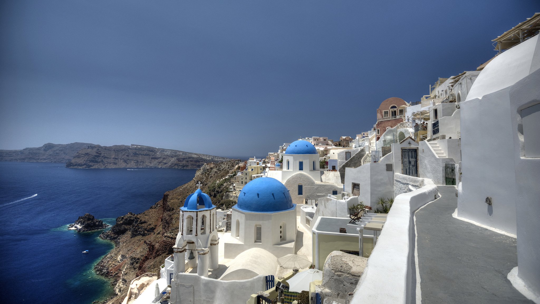 oia santorin grèce