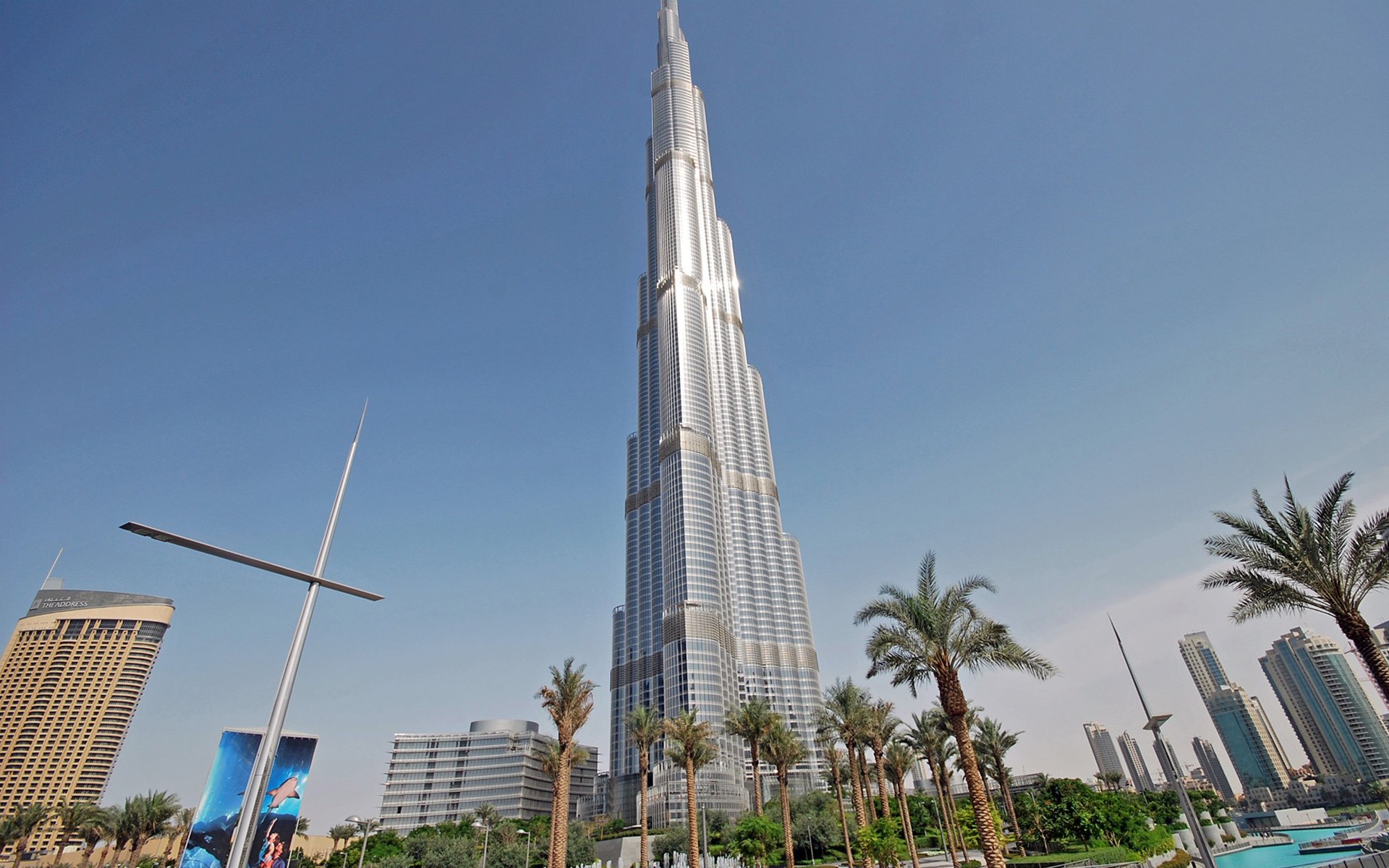 dubai skyscraper tower house burj khalifa palma sky