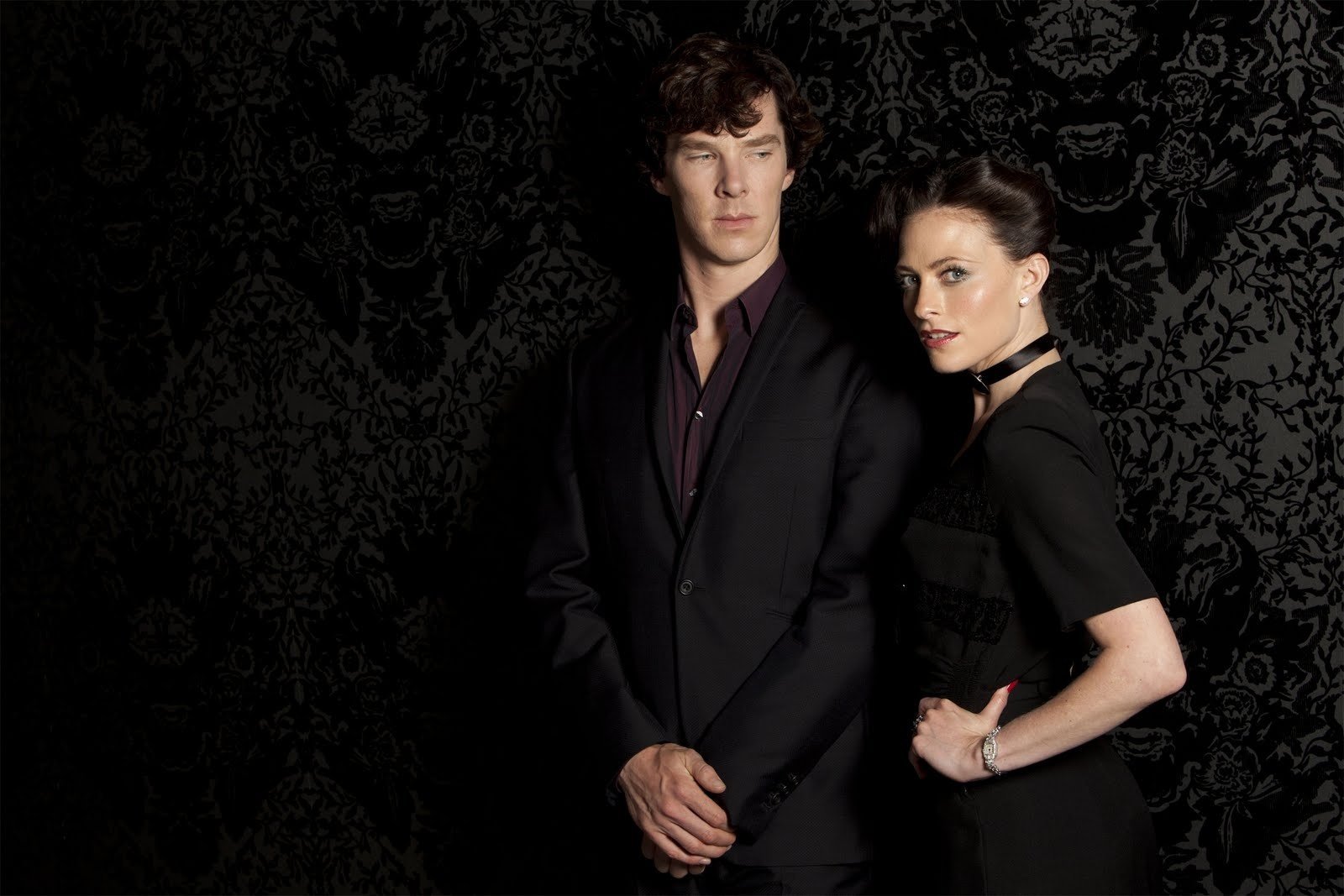 шерлок бенедикт камбербэтч benedict cumberbatch lara pulver adler holmes сериал холмс sherlock bbc serial ирен адлер лара пулвер