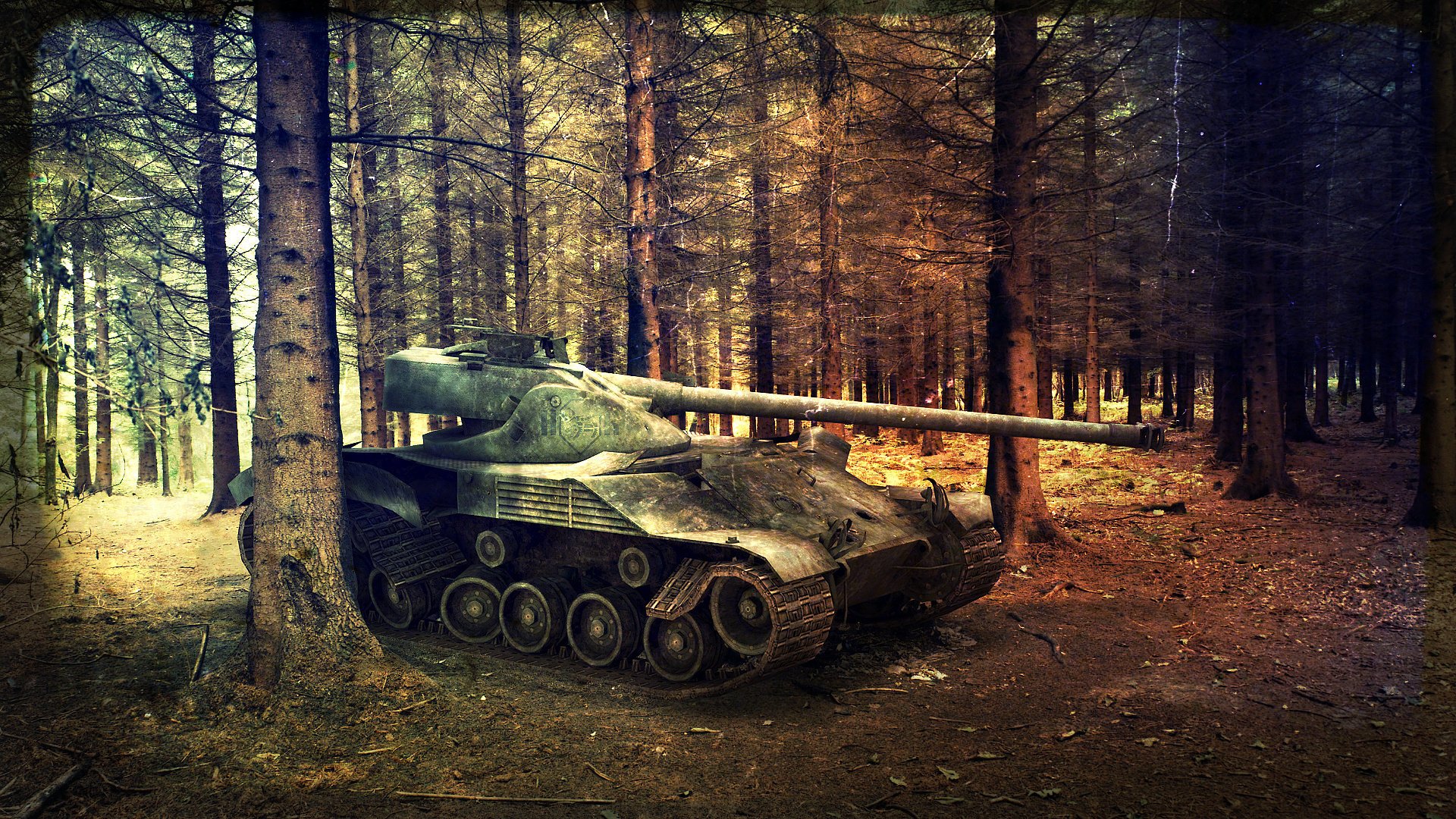 world of tanks wot танки танк лес