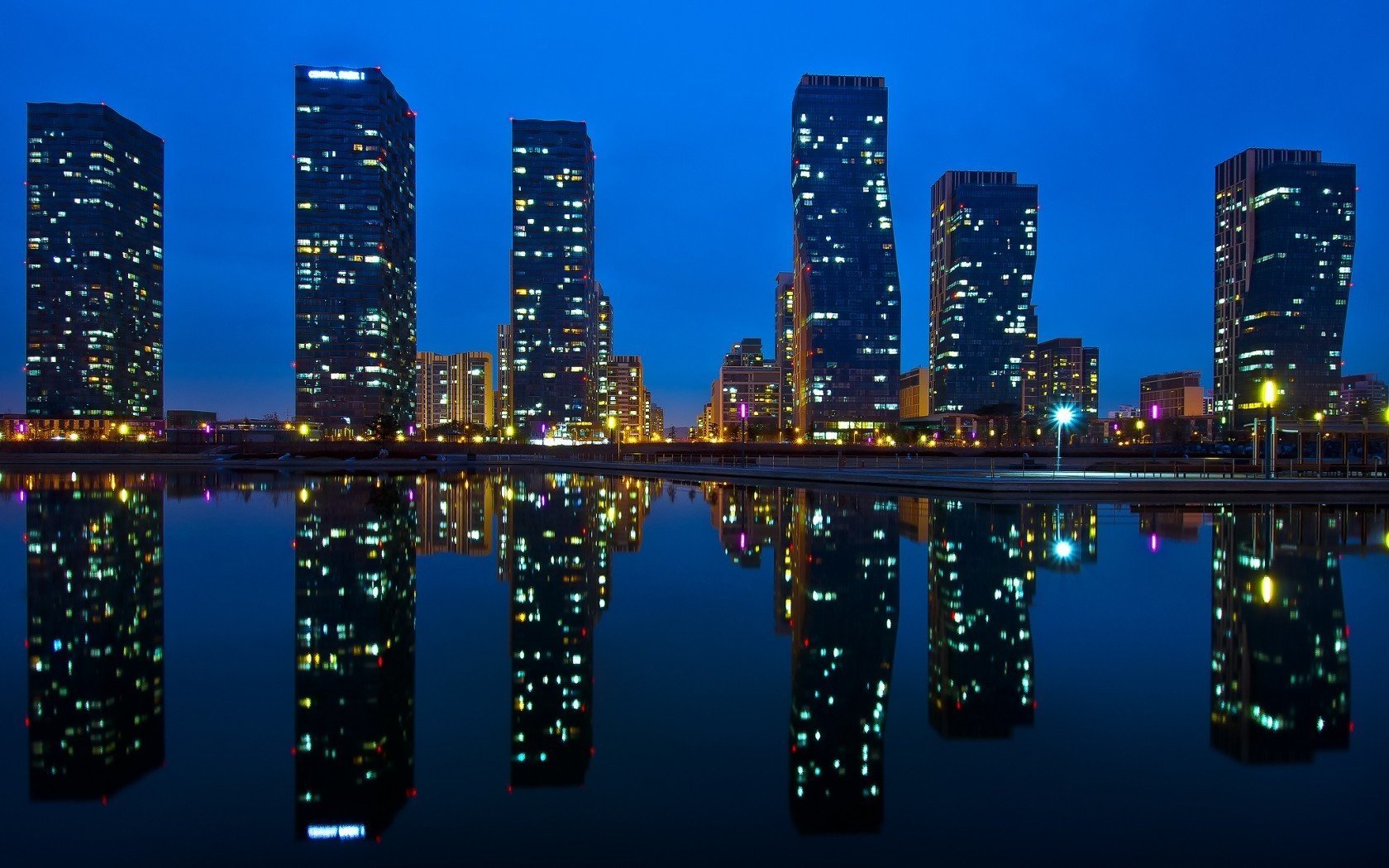 incheon songdo asia korea the city