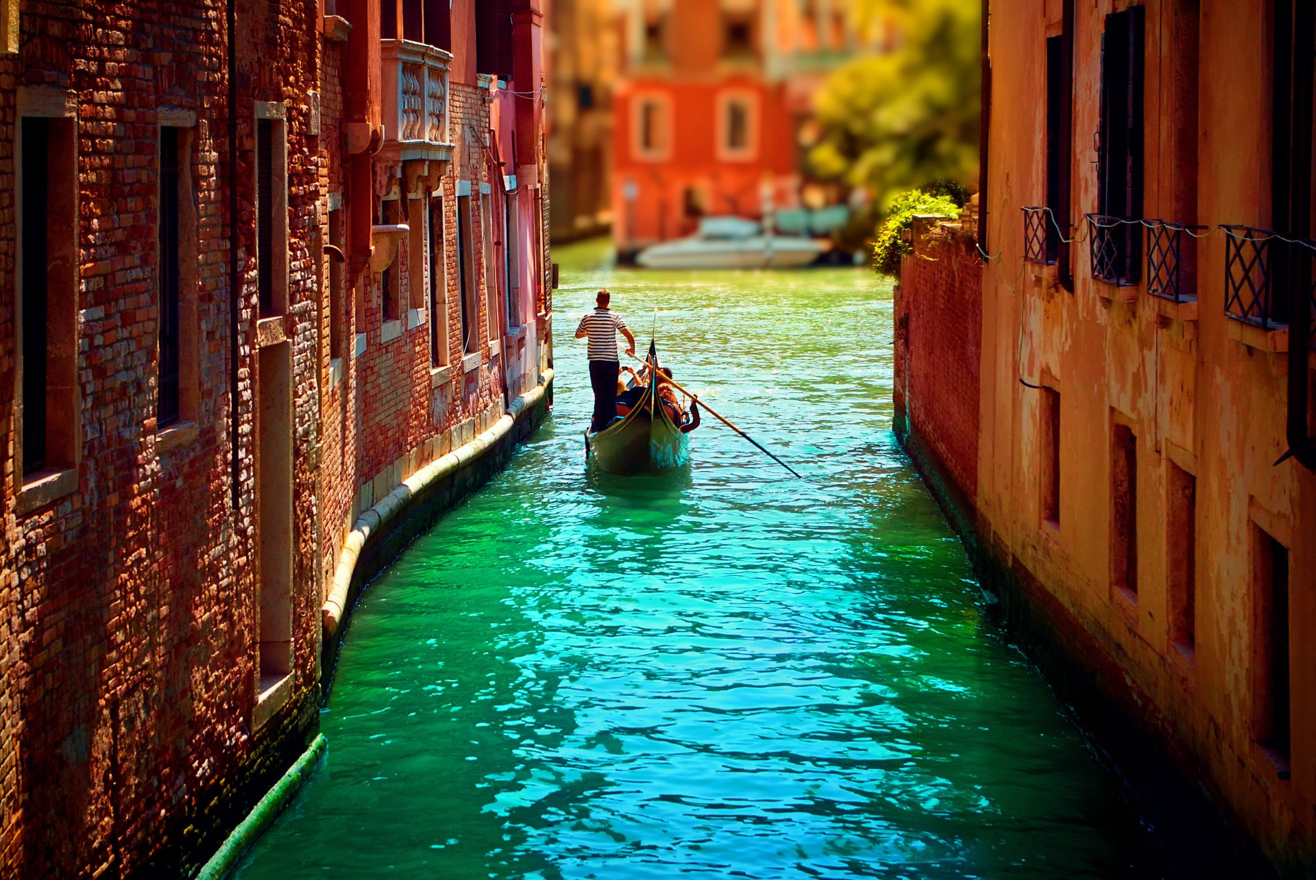 italy venice channel water house gondola