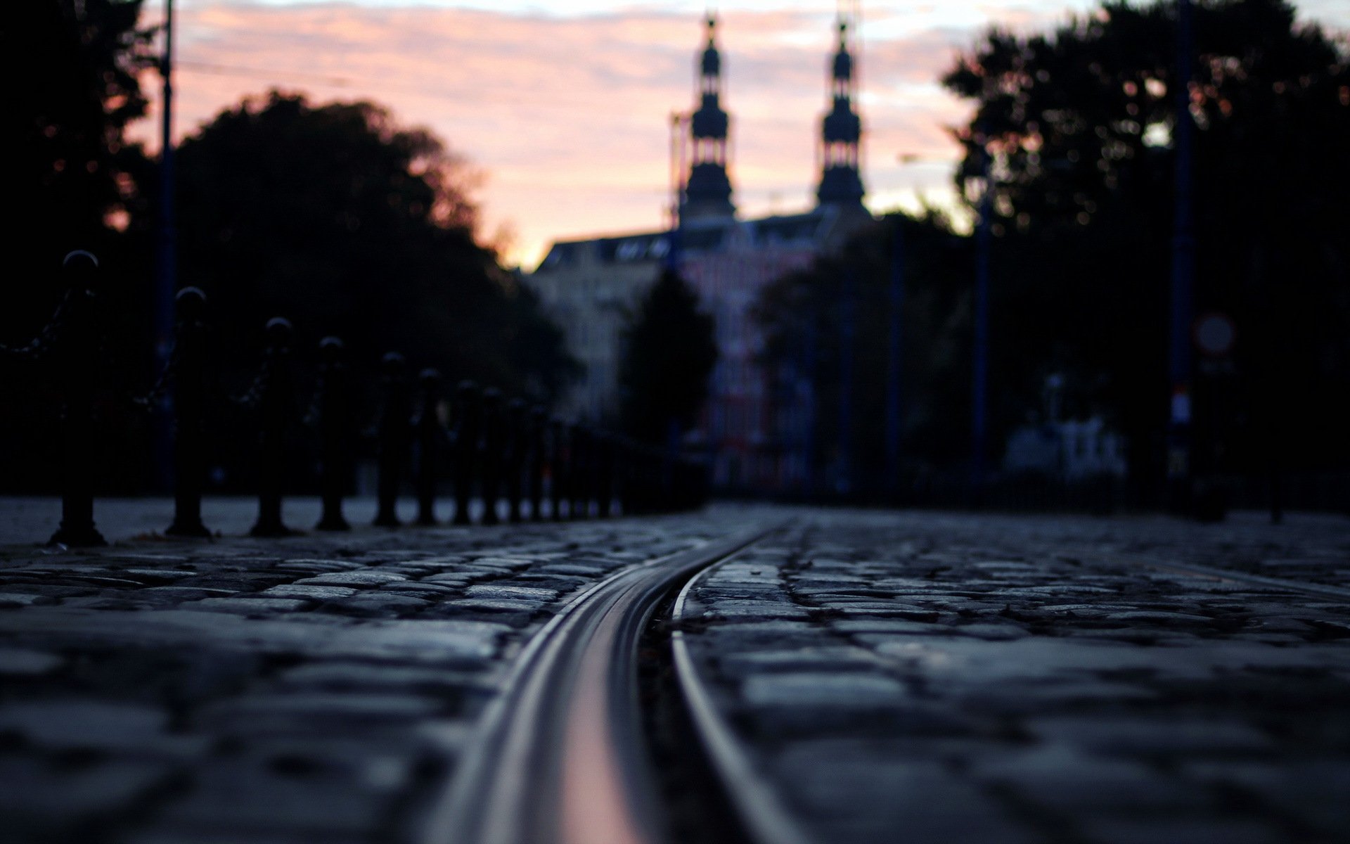 town street night