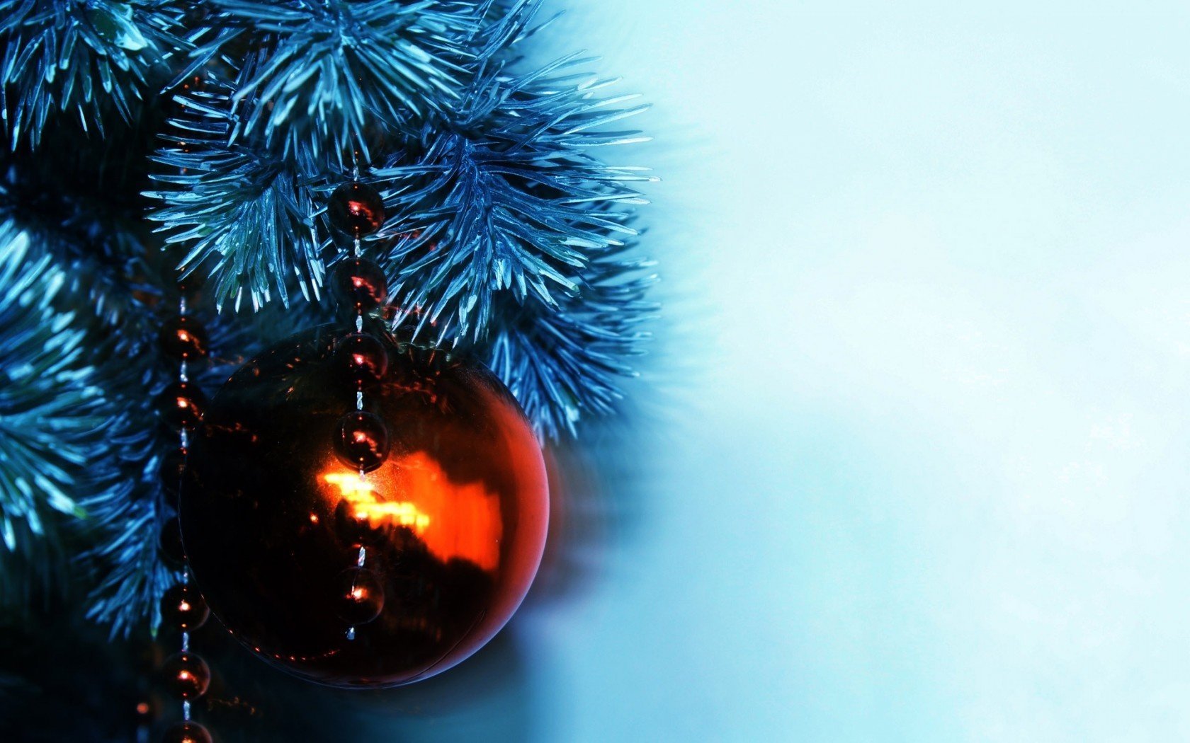 fiesta bola agujas árbol de navidad azul