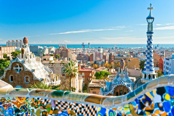 Picturesque Spanish city in Barcelona