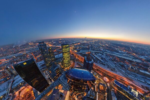 Panorama de Moscou de Moscou City