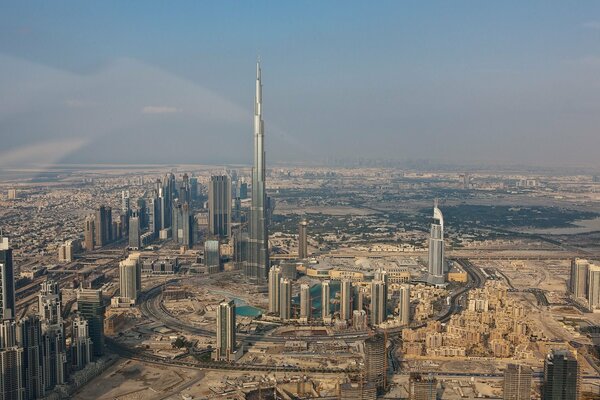 Costruzione di grattacieli a Dubai