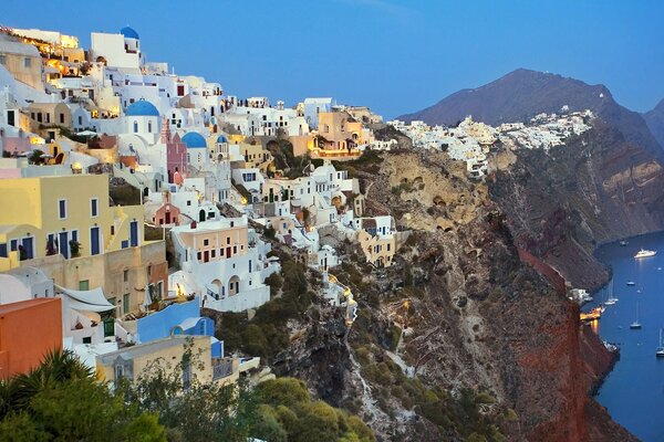 Beautiful view of the Sanatorium of Greece