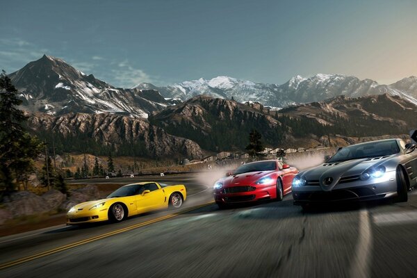 Need for speed, Rennen auf a-Klasse Supersportwagen