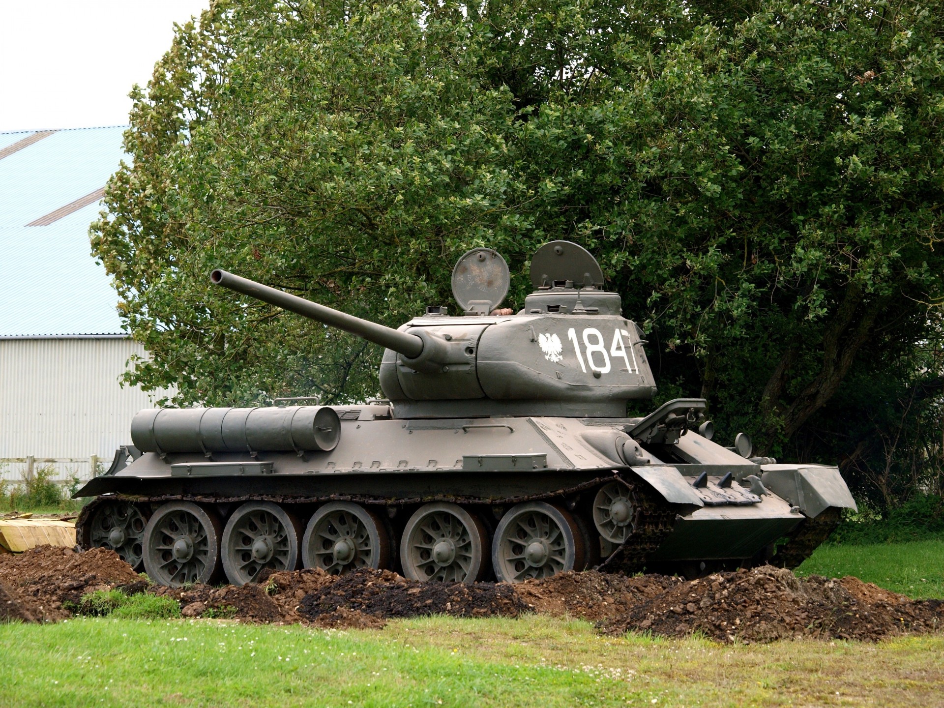 t-34-85 medio segunda guerra mundial tanque soviético