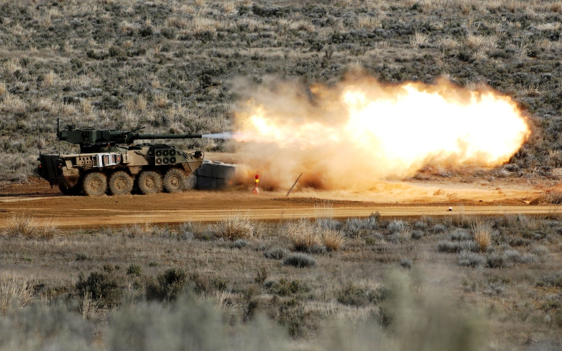 fuego apc disparo ejército