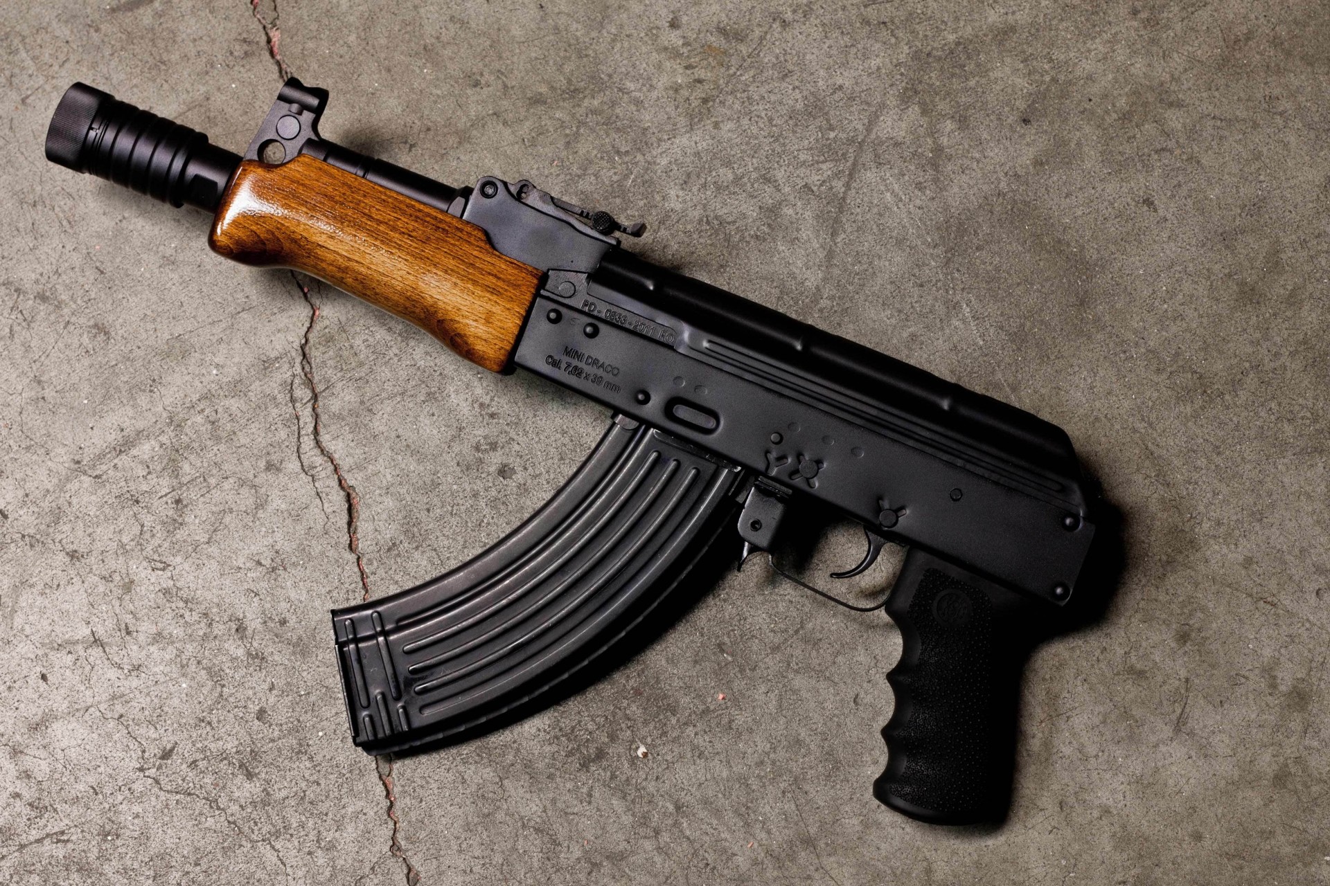 kałasznikowa aks74u automat