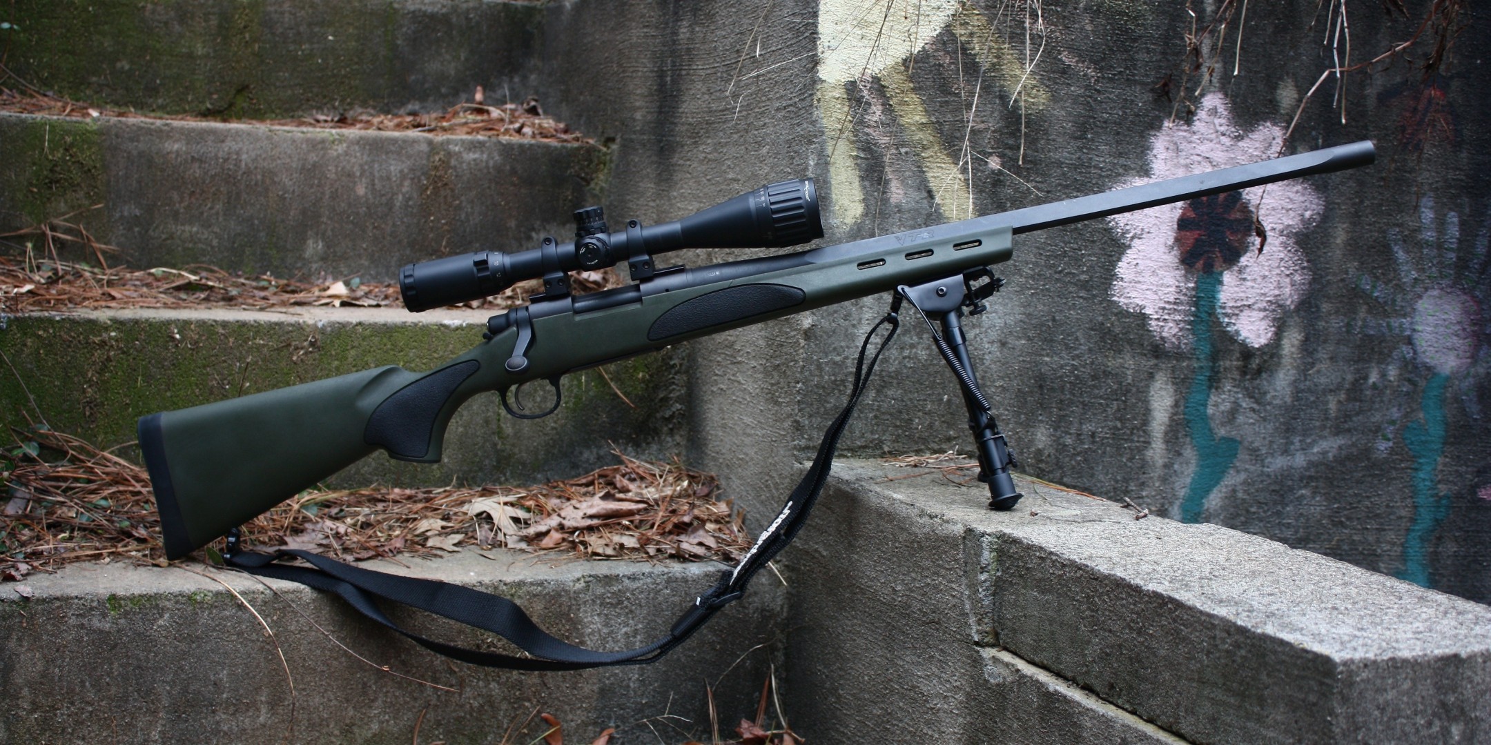 remington 700 vtr снайперский карабин