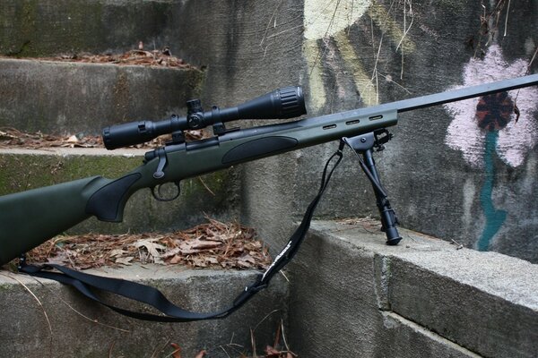 Titel remington 700 vtr auf Steinen