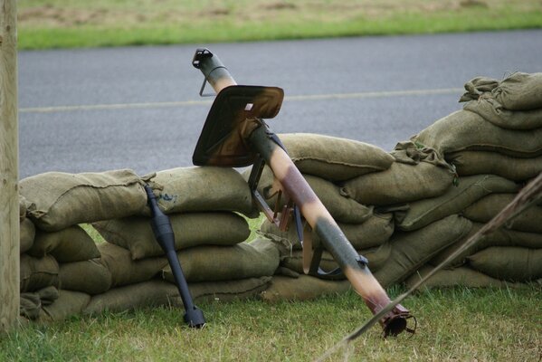 Der Granatwerfer ist eine tragbare Schusswaffe