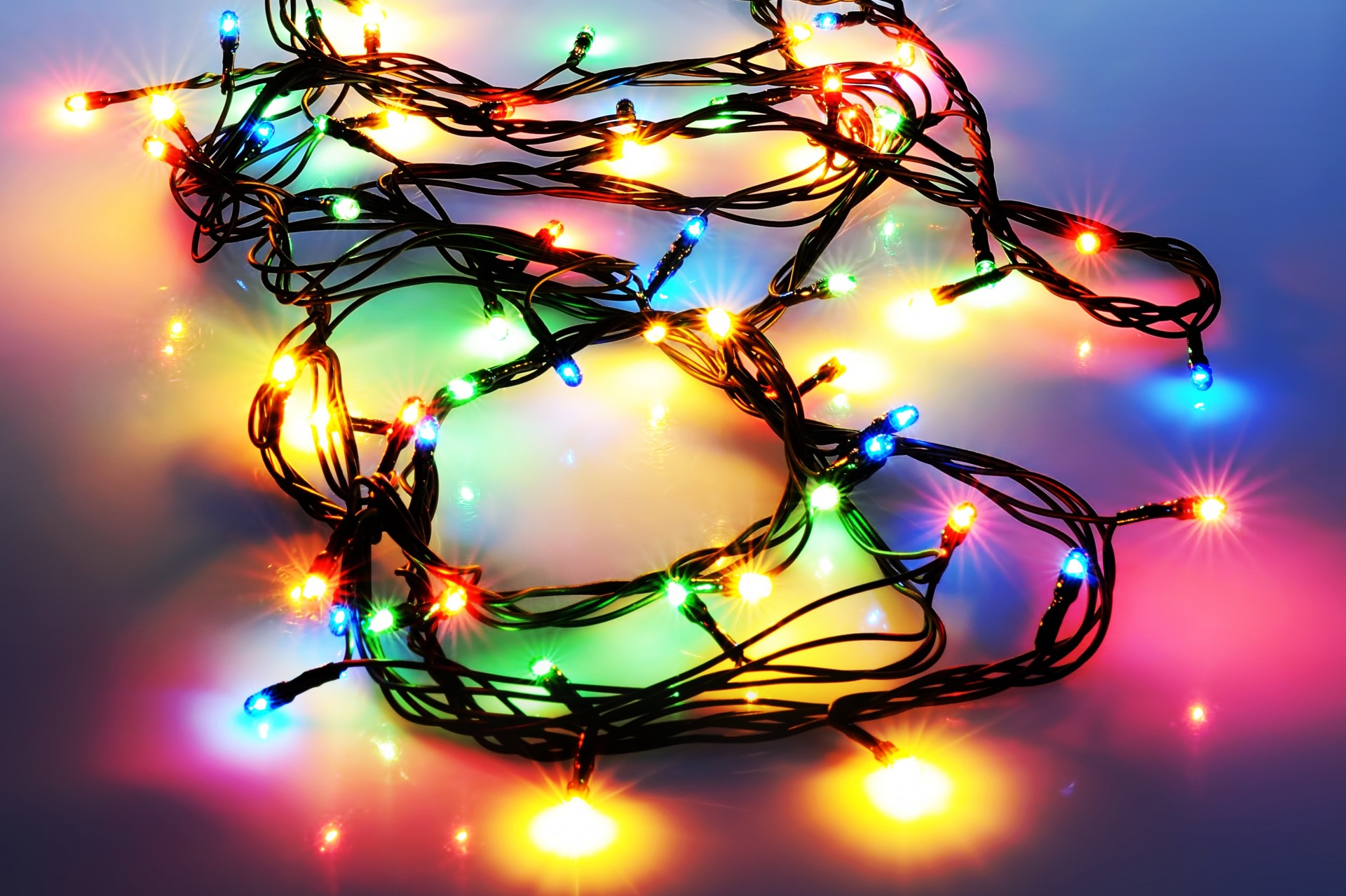 christmas new year light garland holidays headlight