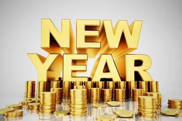 Golden Money New Year