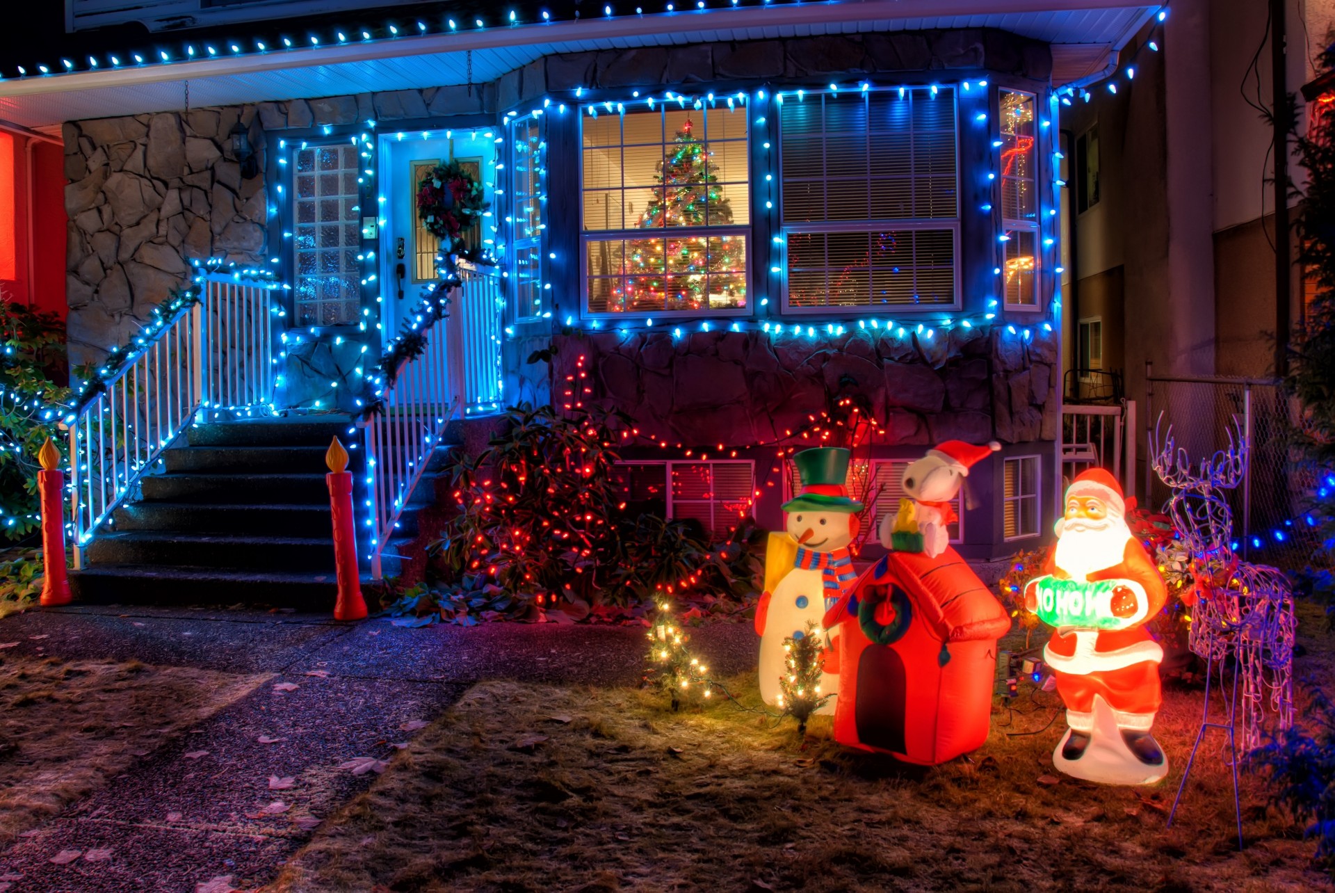 vancouver navidad globos canadá columbia británica