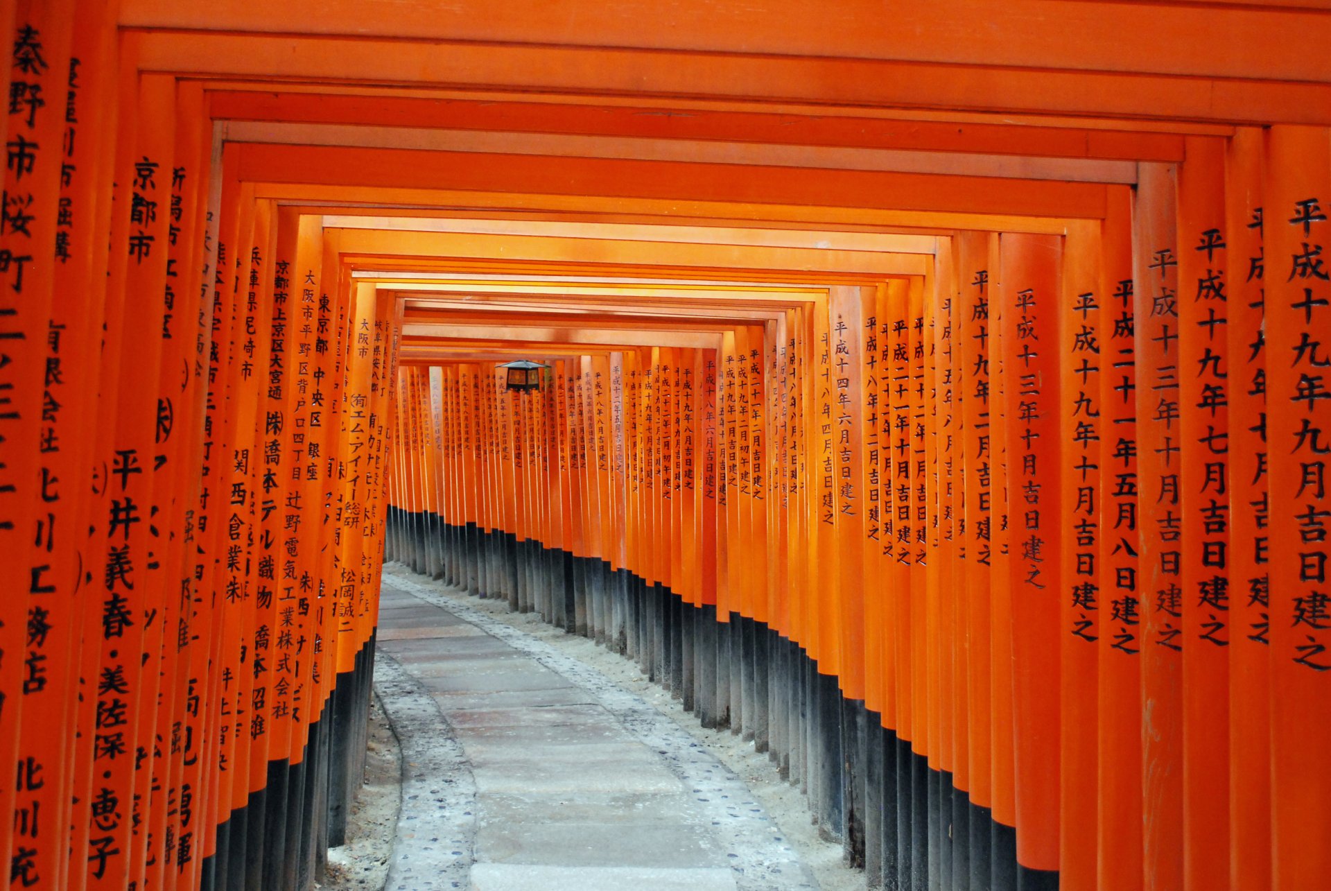 kyoto japan temple fushimi inari