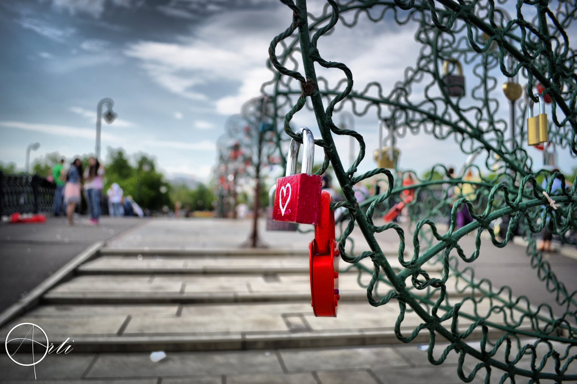 moscú puente cerraduras amor