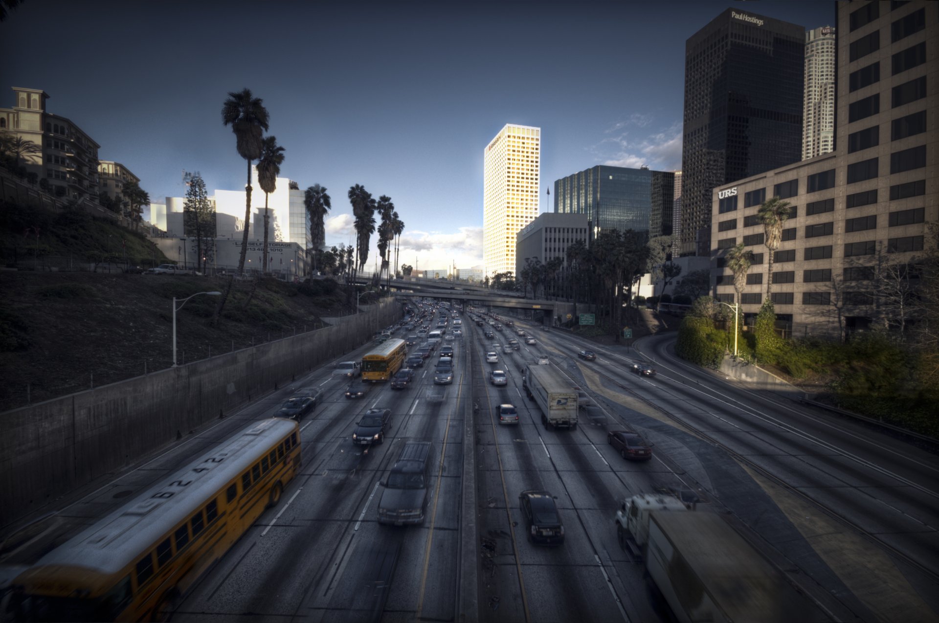 los ángeles ciudad paisaje l. ciudad de los ángeles california