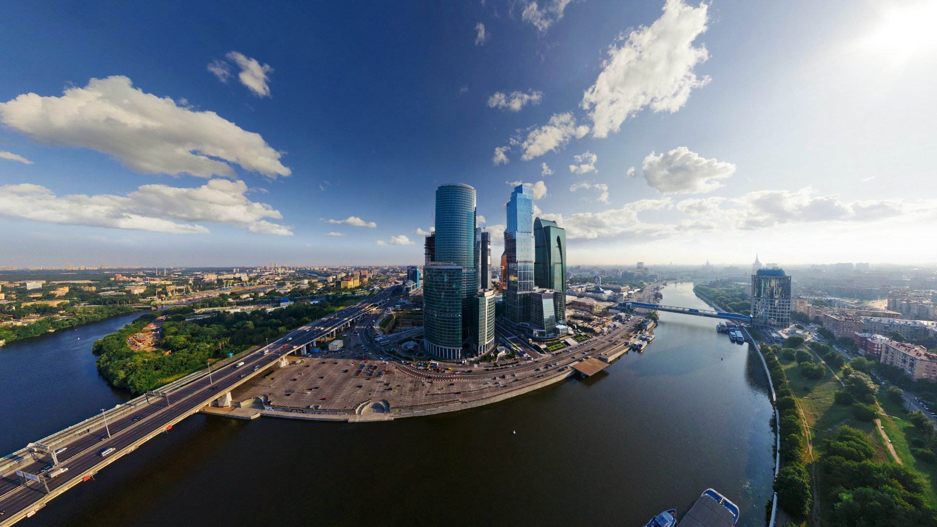 moscou ville rivière