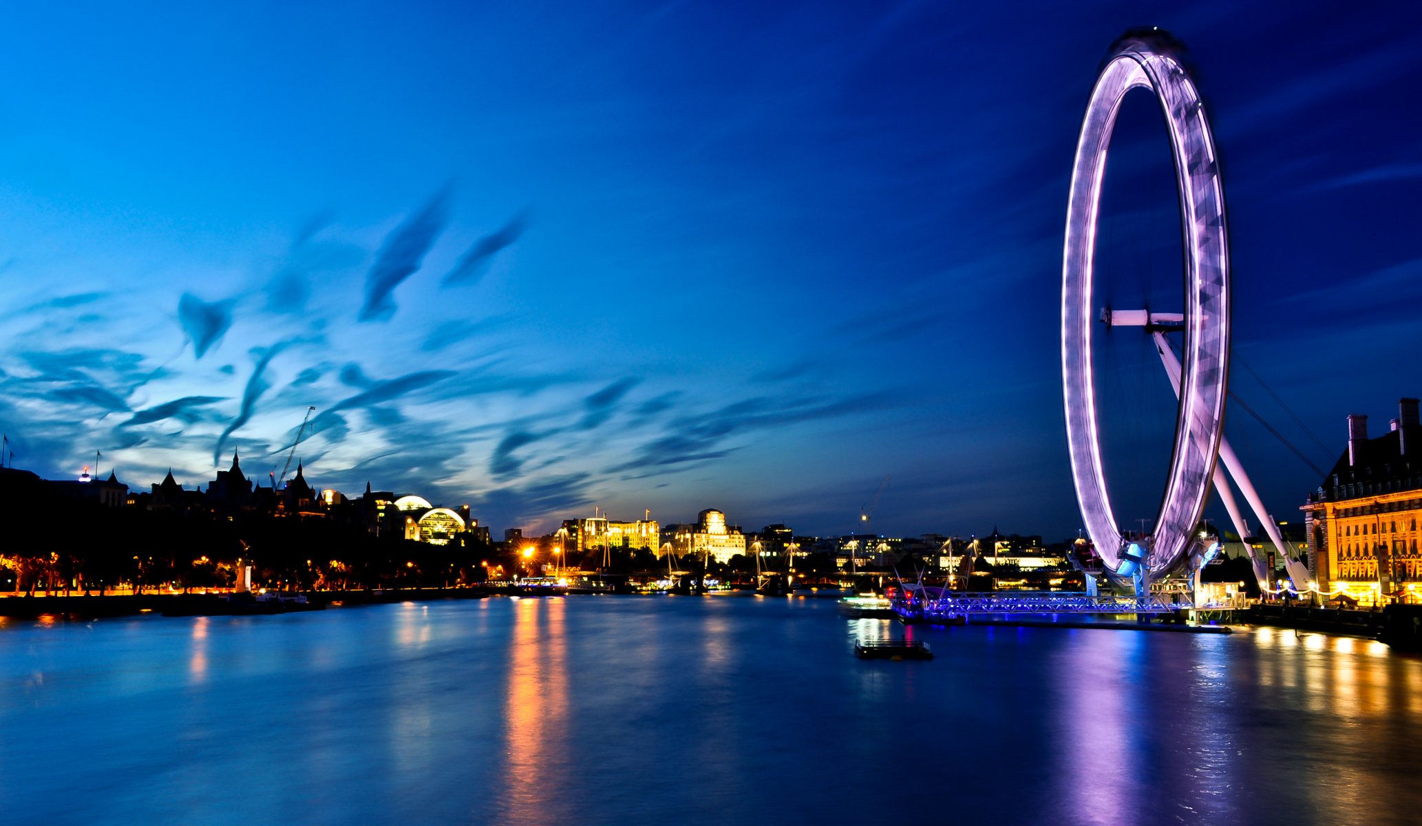 london eye fluss thames england london großbritannien