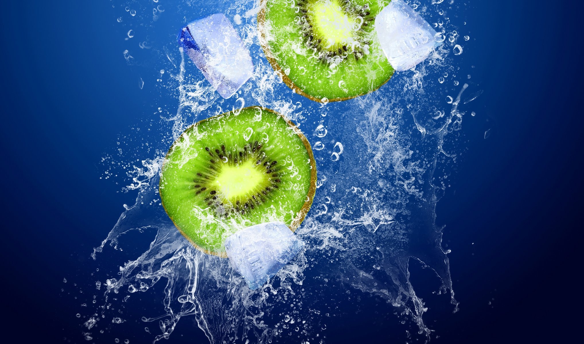 jet eau créatif kiwi glace