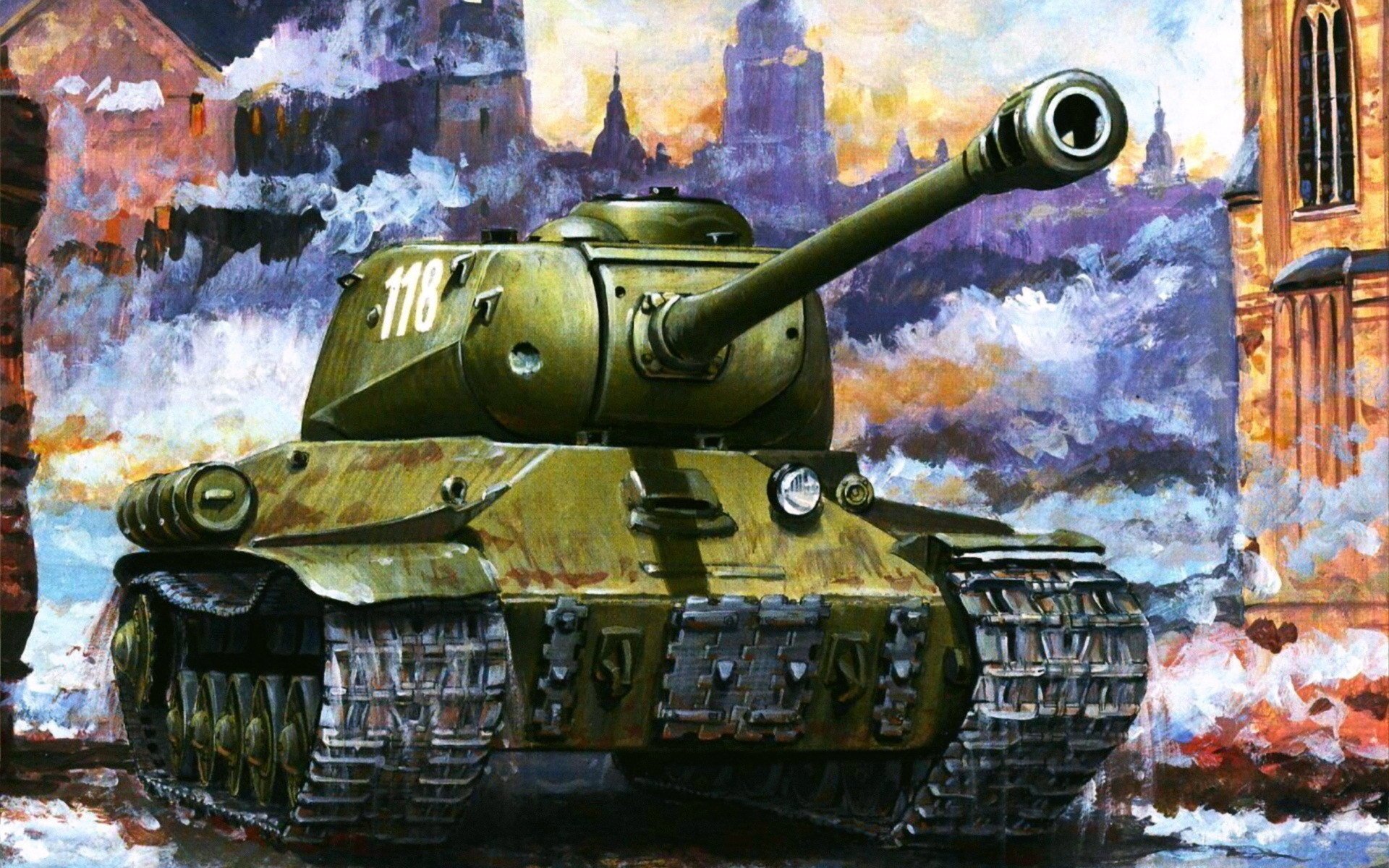 panzer kampftechnik is-2 krieg