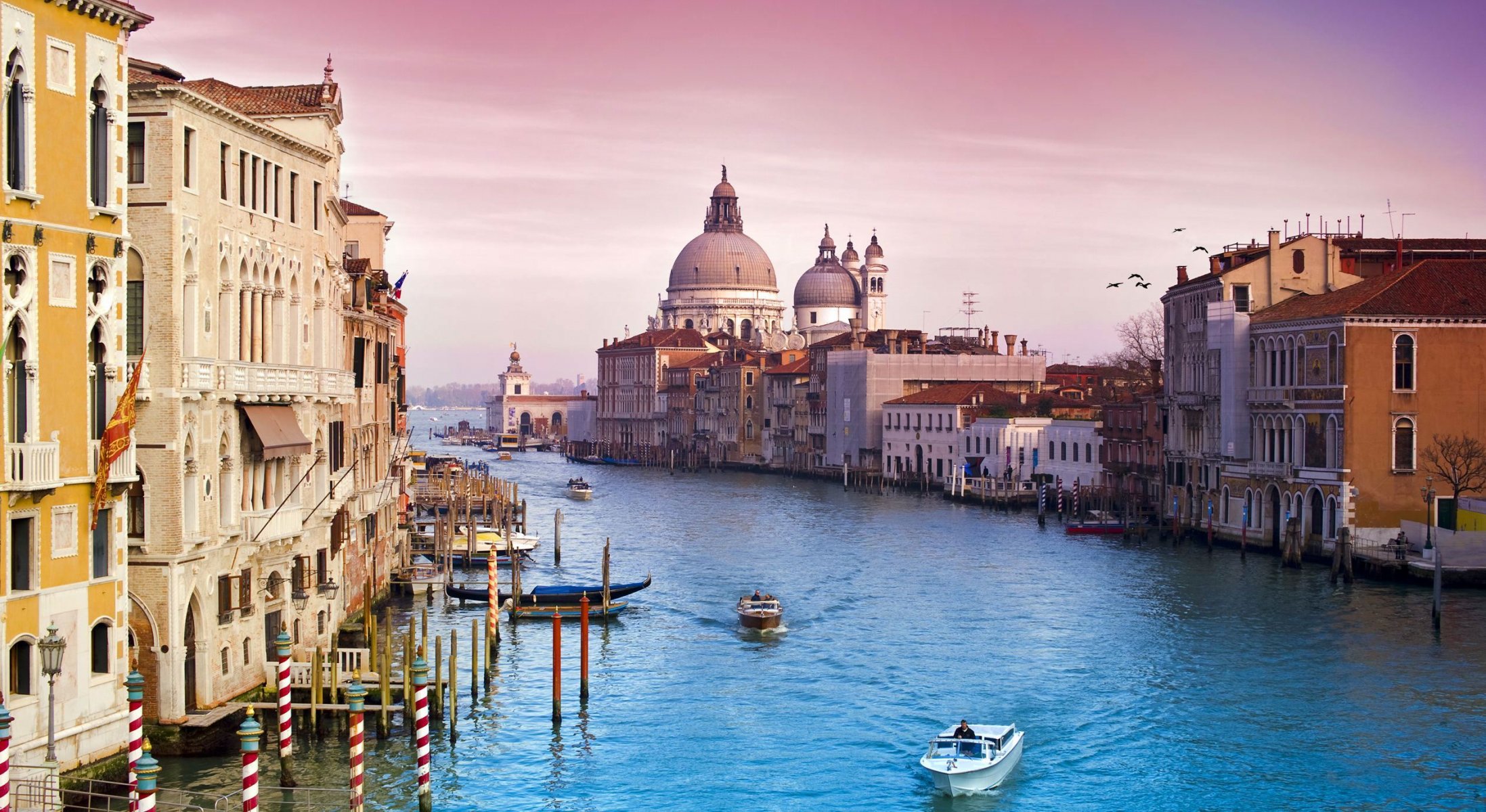 italia venecia canal agua ciudad edificios cielo