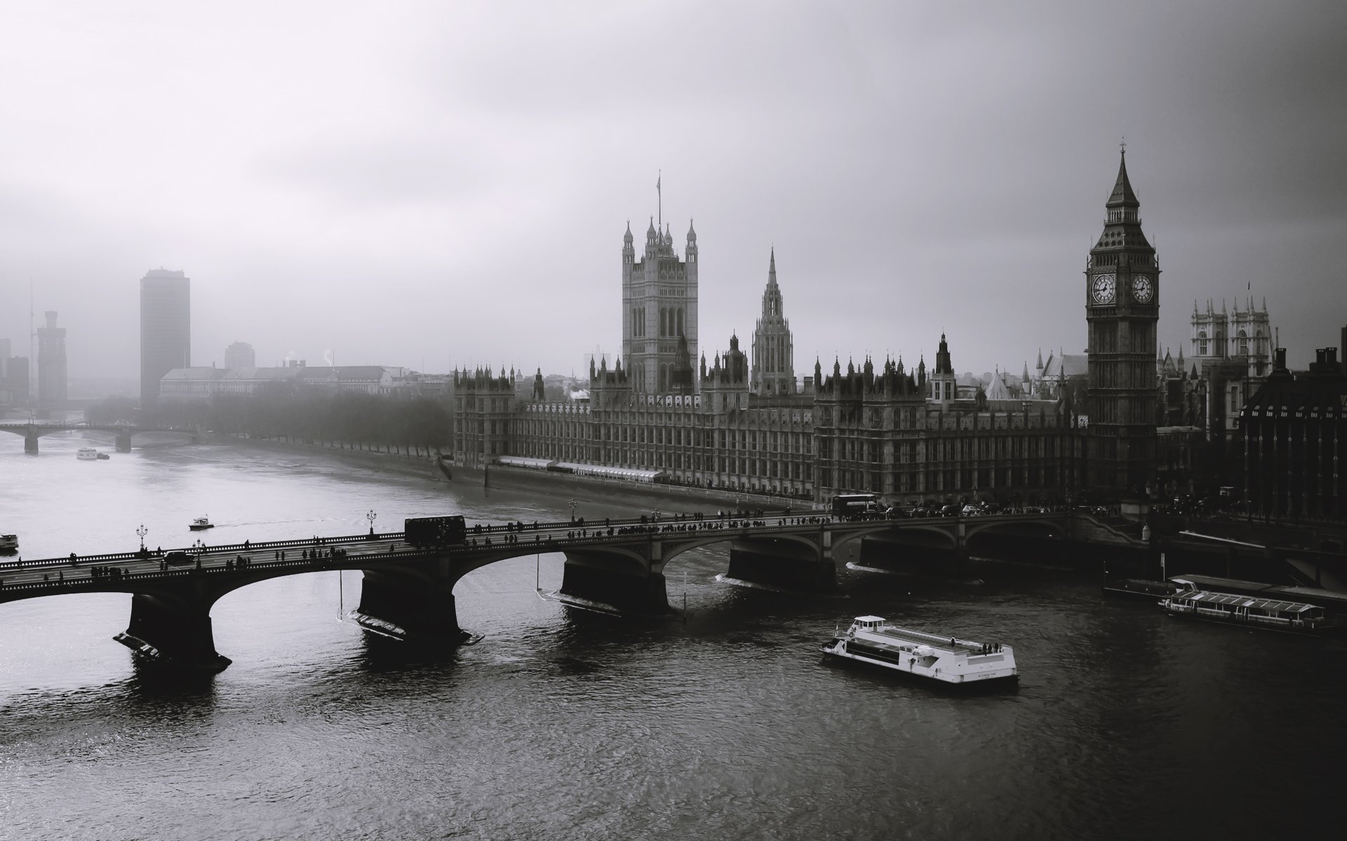 londres brouillard