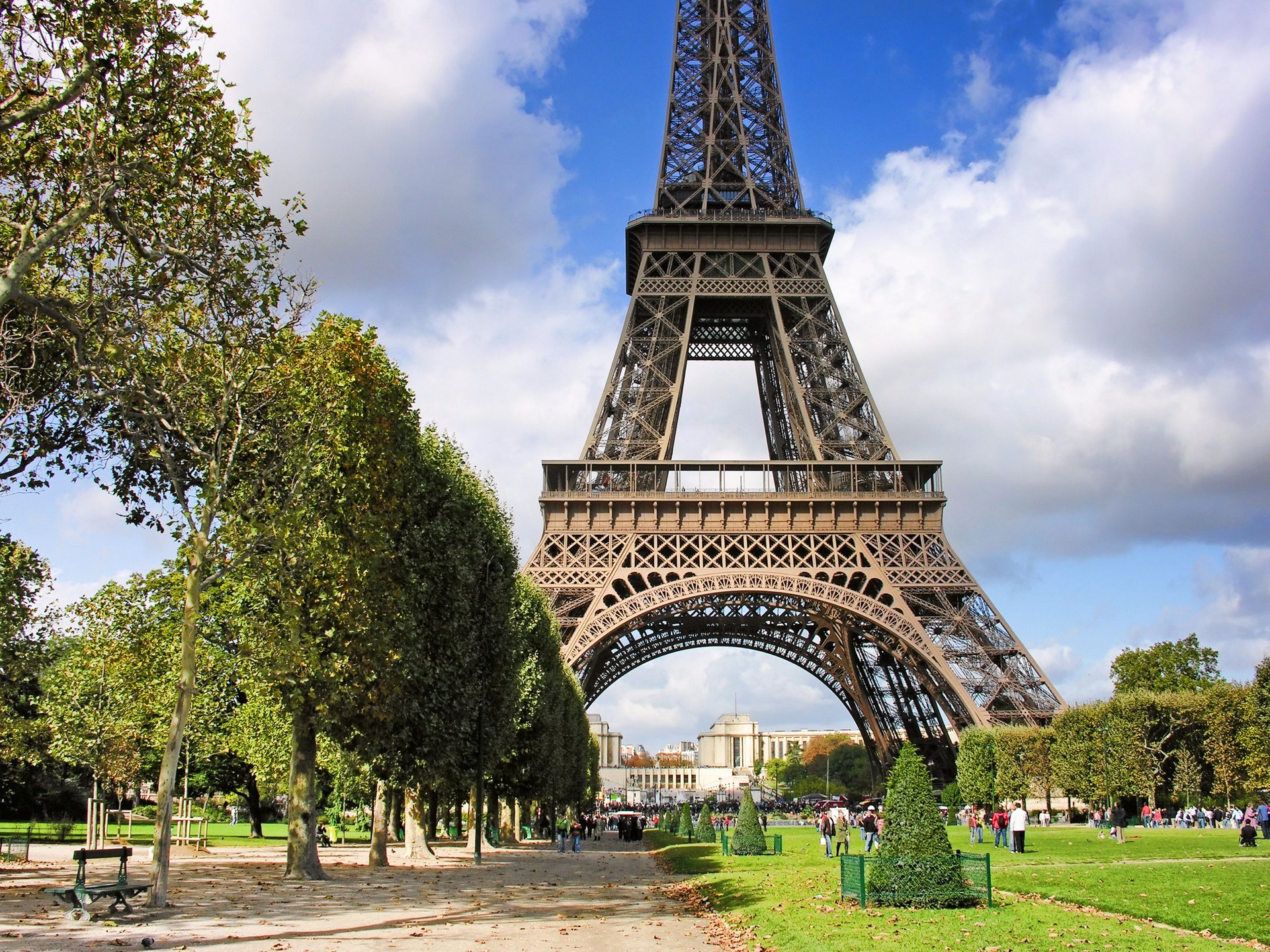 paris france champ de mars architecture tour eiffel