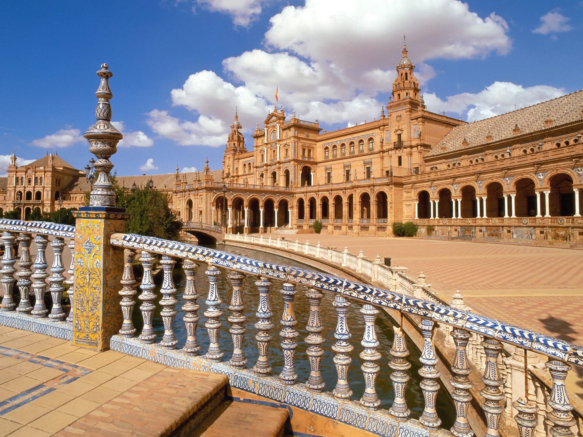 españa sevilla andalucía plaza centro