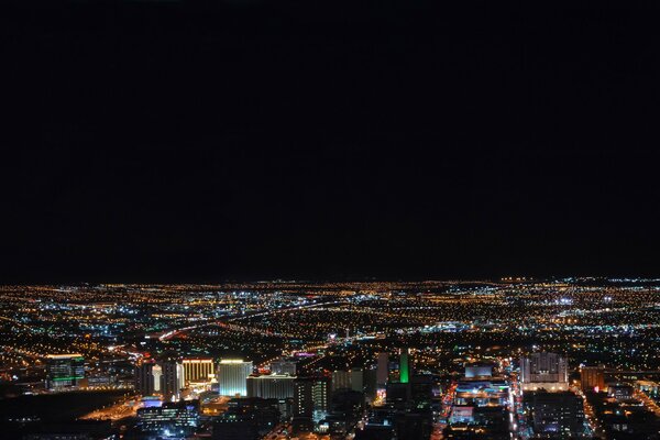 Nuit lumières USA lumières