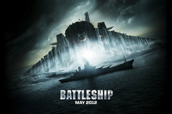 Cartel de la película batalla naval en mayo de 2012