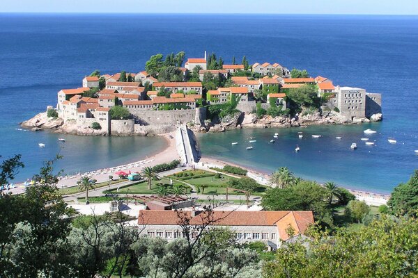 Hotel in Montenegro am Meer