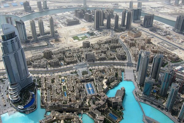 Dubai from a bird s eye view